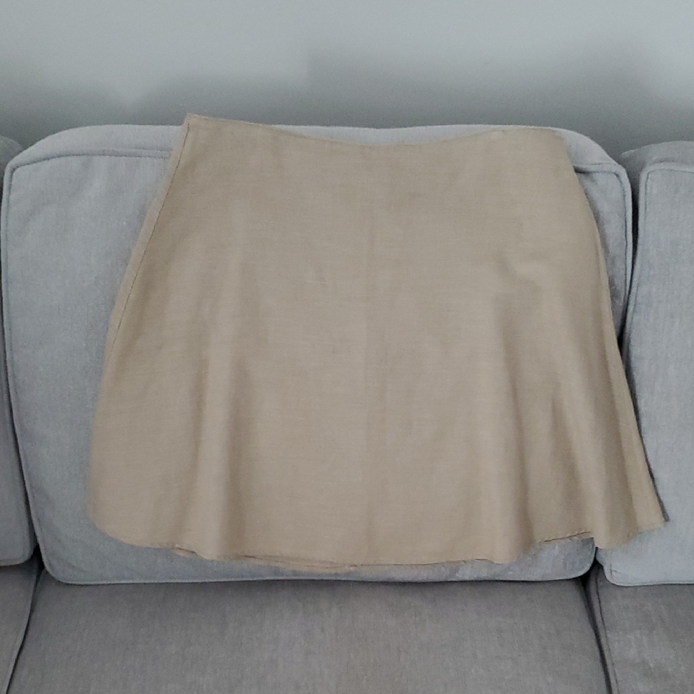 Blue Star Cream Skirt